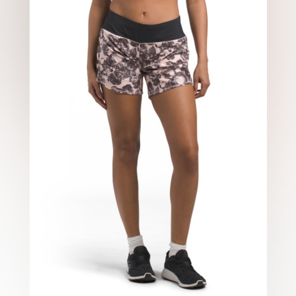 OISELLE | Obsession Running Shorts 4" Rose Botanical - Picture 2 of 15